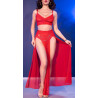 Chilirose Ensemble 3 Pièces Celia Rouge